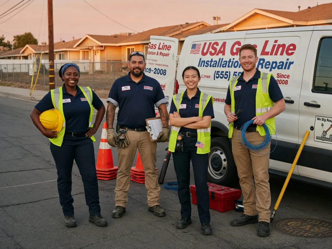 Gas Line Installation company in Harts, WV